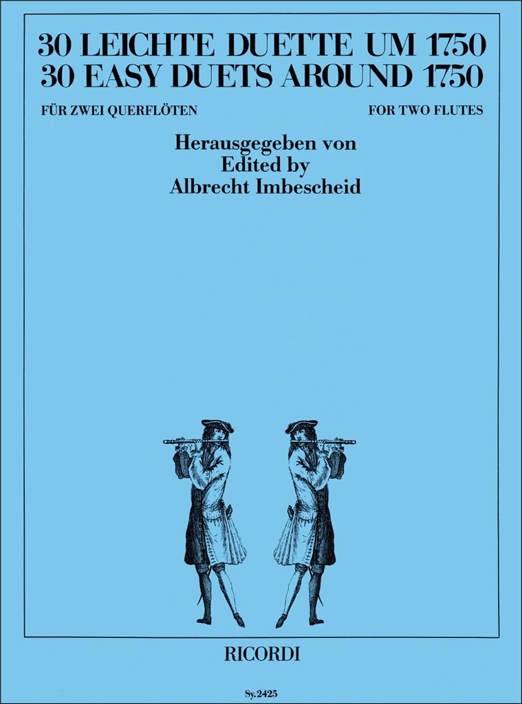 30 leichte Duette um 1750